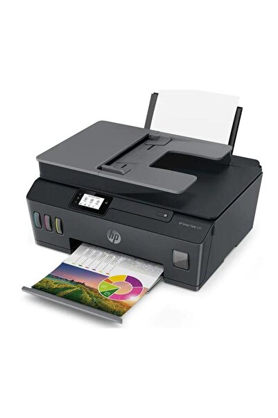HP Multifunctional Inkjet Color Smart Tank 530 All-in-One, 11 ppm, A4, USB, Wi-Fi, ADF, Bluetooth (B