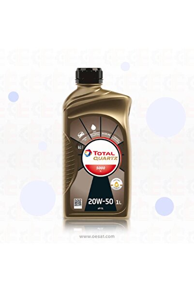 TOTAL Quartz 5000 Engine Oil 20W50 1 Liter
