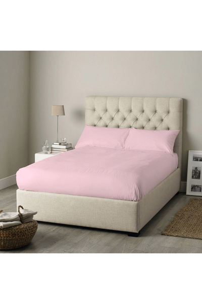 Celia Rectangular Shape Twin Elasticated Smooth Fabric Fitted Sheet 120x200+30 cm