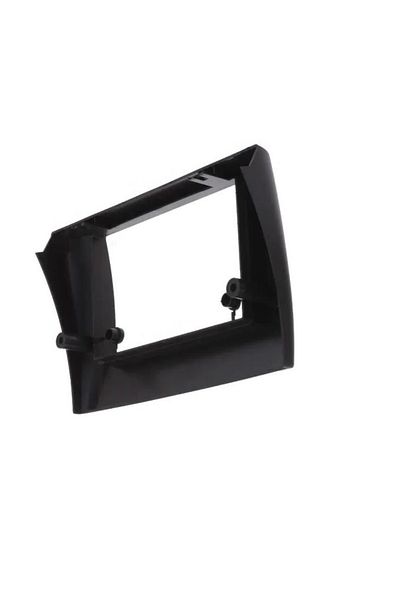 4CarMedia Radio Frame, 2 DIN radio adapter frame for Fiat Stilo, black