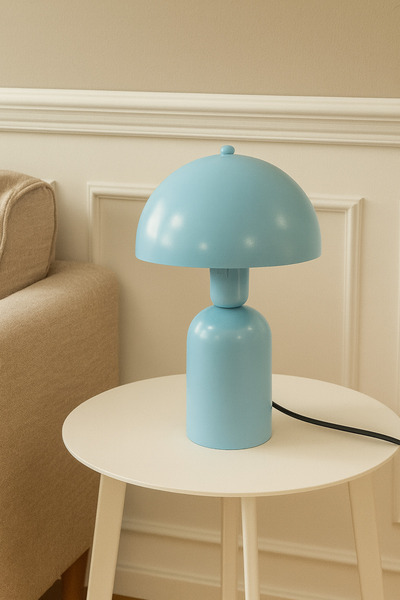 retro home design Mantar Model Özel Ayaklı Masa Lambası Salon Yatak Odası Abajur