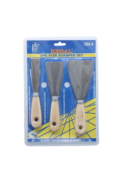 Regal 3-Piece Flex Scraper Set