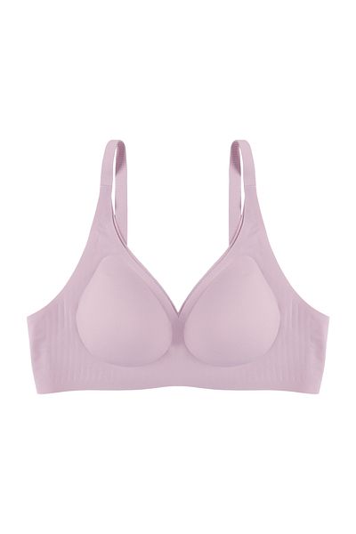 koza iç giyim Laser Seamless Covered Low-Cut Bustier Bra Without Underwire