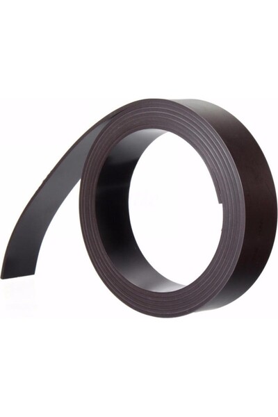 Dünya Magnet 5 metre Naturel Kalın Mıknatıs Rulo Şerit Mıknatıs Magnet Genişl...