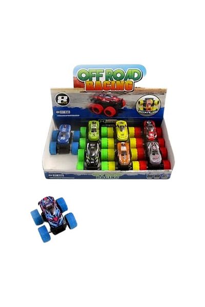Rally Metal Pull Back Cars – Set of 8 Mini Die-Cast Vehicles