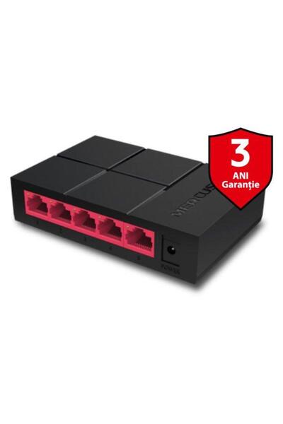 Mercusys Switch MS105G, Gigabit, 5 Ports