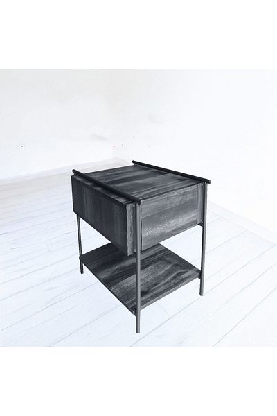 DEC22 Chest of drawers with a distinctive design