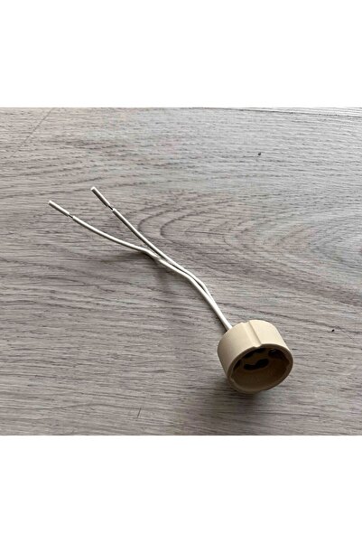 OKYANUSAYD 10 Cm Kablolu Porselen Gu10 Spot Lamba Duyu