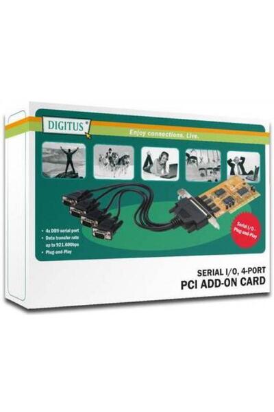 Digitus Adaptor PCI - 4 x DSUB 9