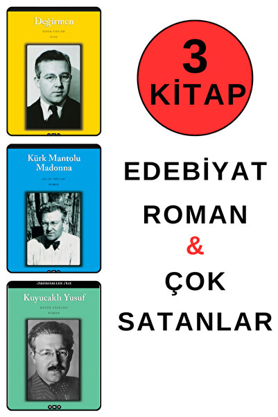 TÜRKİYE İŞ BANKASI KÜLTÜR YAYINLARI DEĞİRMEN - KÜRK MANTOLU MADONNA - KUYUCAK...