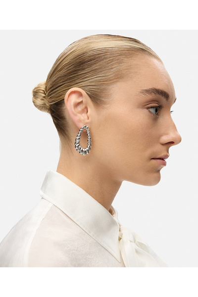 İpekyol Dokulu metal küpe