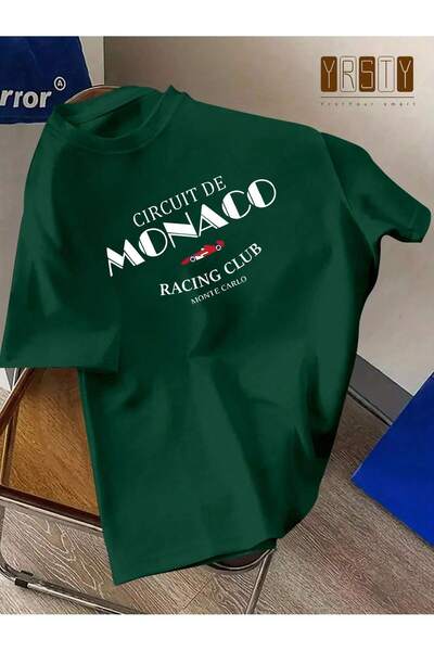 ACTIVE MODA - Printed Cotton Tshirt Oversize Large Size
