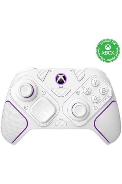 Pdp Victrix Pro BFG Wireless Controller: White For Xbox Series X|S, Xbox One, and Windows 10/11 PC