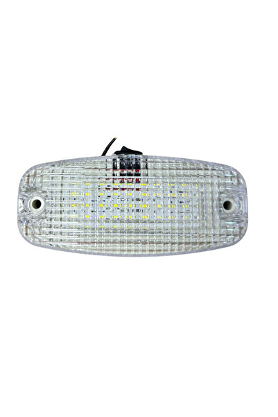 YGT Tavan Lambası 18 Ledli Beyaz 12v Aç-Kapa Düğmeli