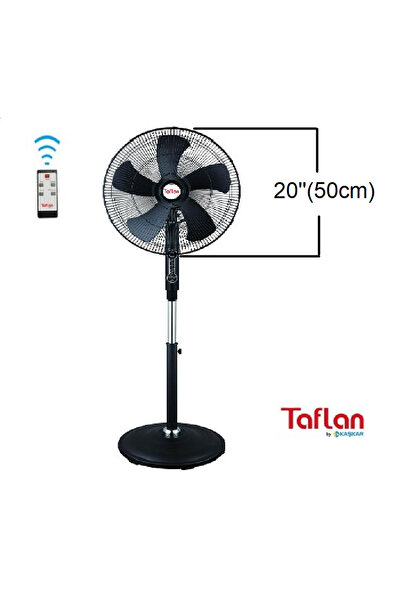 Kaşkar / Taflan Taflan Fas-20PR Sanayi Tipi 150W Uz. Kum. Ayaklı Vantilatör /...