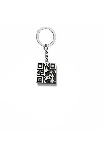 Herşey Nota Breloc metalic cu cod QR – Accesoriu unisex