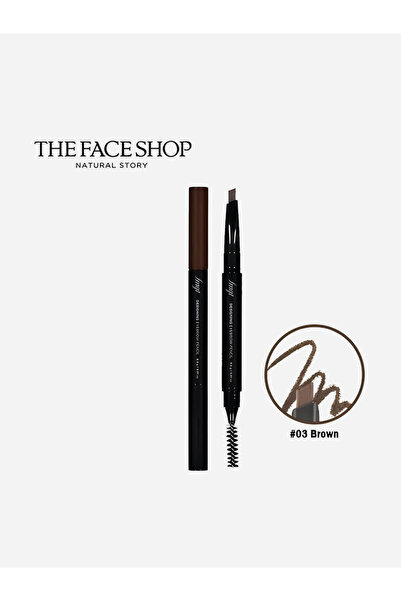 FMGT Designing Eyebrow Pencil, 03 Brown
