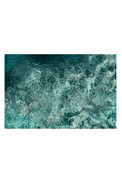 OEM Pictură pe pânză, „Vibrațiile apei sub lumina soarelui”, Reflexie, Fluidi...