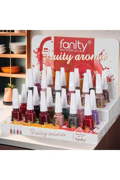 fanity Nail Polish Box (24 Shiny Colors)
