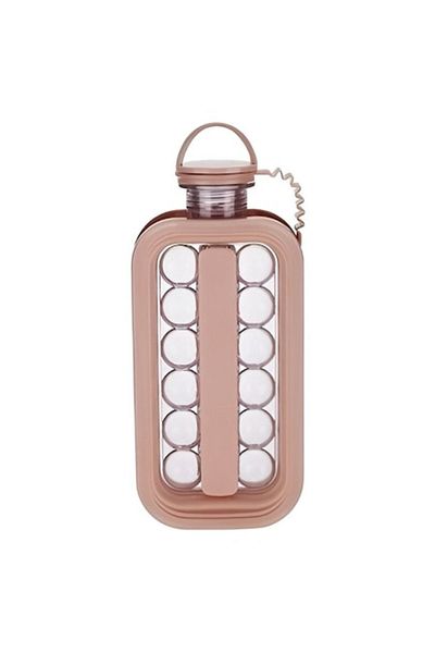 GABIANO Ice Cube Mold 2-in-1 Portable, Bottle Shape, Ice Spheres, 3 cm Diameter, Multifunctional, 17 Ice Bal