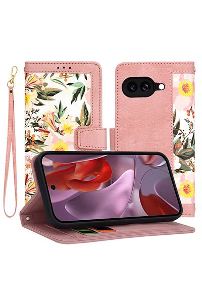 Royal Protective Case for Google Pixel 9a, Protect, B86, Leather, Sweetheart Powder Pink