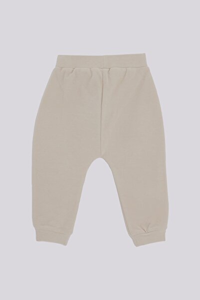 GB Baby Basic Bg Store Baby Girl Ecru Tracksuit Set