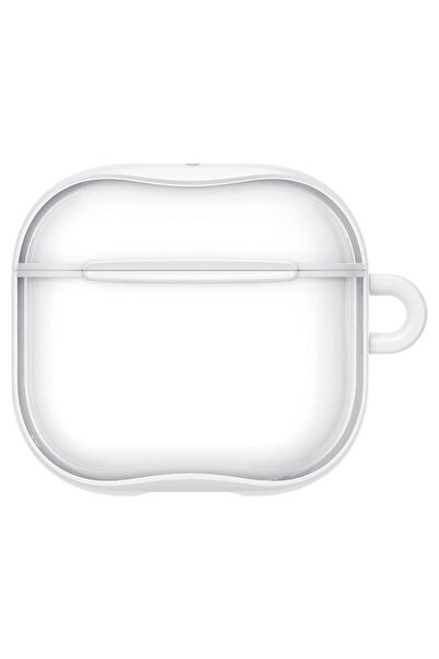 Royal Carcasă pentru AirPods 4, U66, Policarbonat, Alb