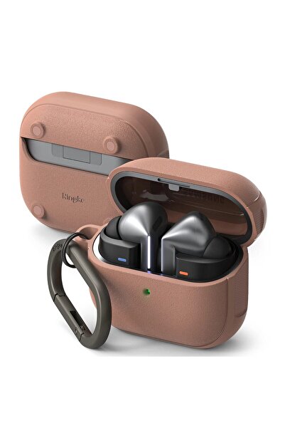 Royal Husa pentru Samsung Galaxy Buds 3/3 Pro, U56, Policarbonat, Constant Coral