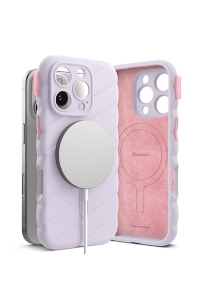Royal Husă de protecție pentru iPhone 16 Pro, Safe, Y19, Lexgard, violet prună deschisă