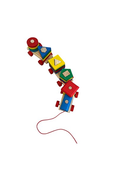 Store Moku Toys Eğitici Ahşap Tren