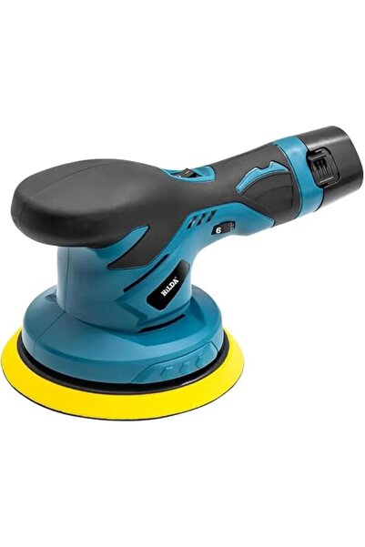 Tradeo آلة تلميع السيارات اللاسلكية ذات 6 سرعات لتلميع السيارات والصنفرة وإزا...