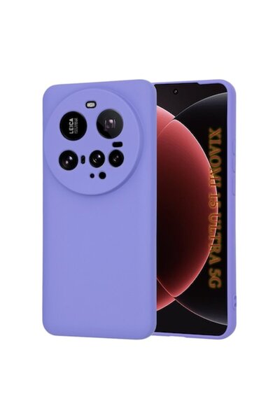 Royal Husa pentru Xiaomi 15 Ultra, A54, Silicon, Light Purple