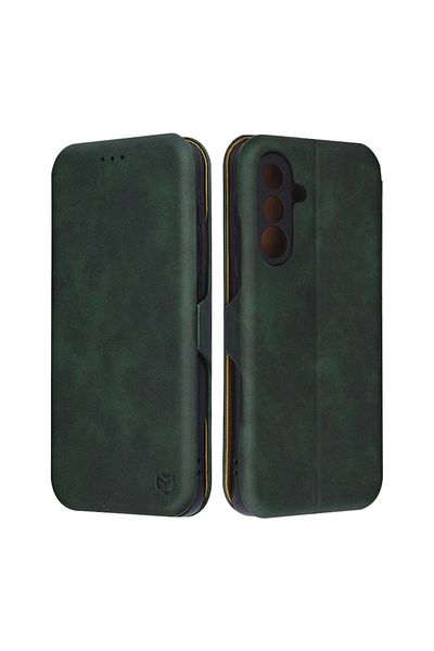 Royal Protective Case for Samsung Galaxy A36 5G, Safe, B67, -leather, Lucky Green