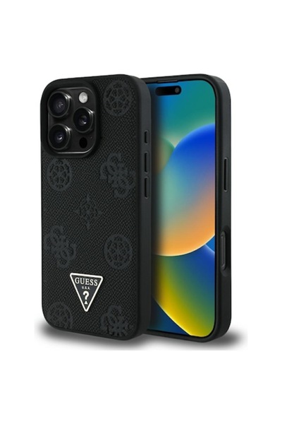 Royal Husa pentru iPhone 16 Pro, D48, Piele ecologica, Black