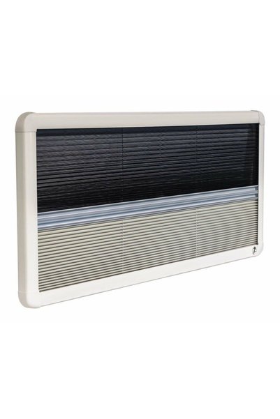 Berhimi Amortisörlü Karavan Penceresi 50cm X 90cm (SİNEKLİK & PERDE DAHİL)