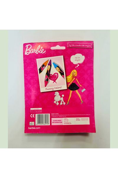 Generic Barbie Crayon Set of 6 Assorted Colors