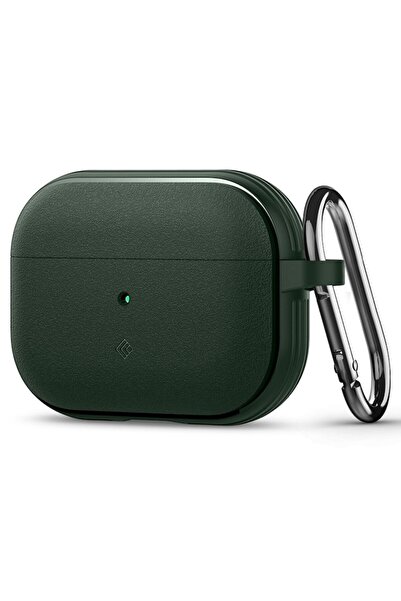 Royal Husa cu Holder Metalic pentru Apple AirPods Pro 1/2 Spigen Caseology Vault, U61, Aluminiu, Midnight