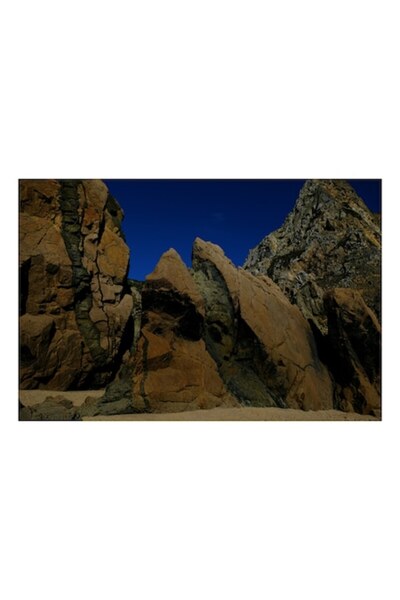 OEM Pictură pe pânză: „Stânci tăcute sub cerul albastru”