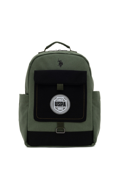 U.S. Polo Assn. Geantă școlară kaki pentru băieți 50315128-VR027