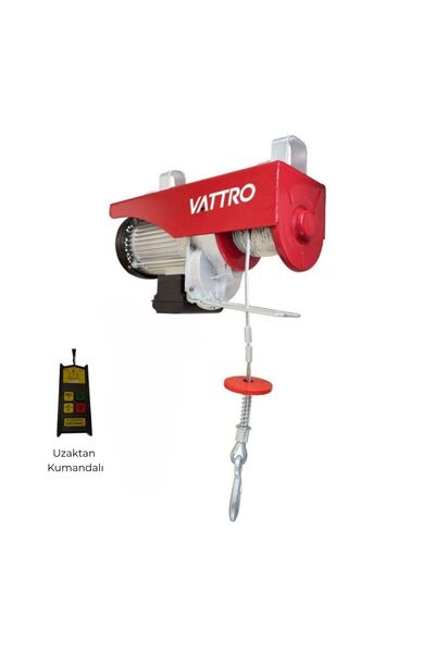 Vattro 600-1200 Kg Uzaktan Kumandalı Vinç