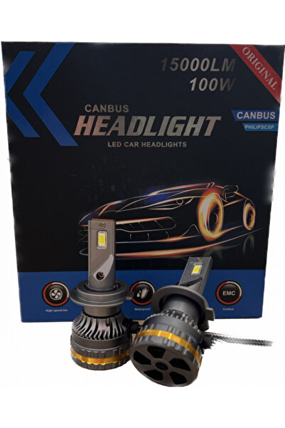Led Light Alex Set 2 leduri H 8/H 11 EVO A 8 canbus, 100 w, 6000 k, 15,000 LM