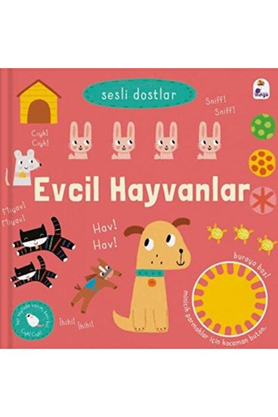 İndigo Çocuk Sesli Dostlar - Evcil Hayvanlar (Sesli Kitap)