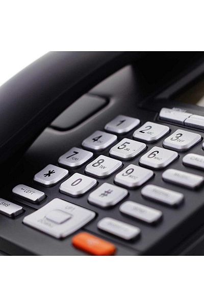 MAXCOM Telefon fix Comfort MM28D, 2G (Negru)