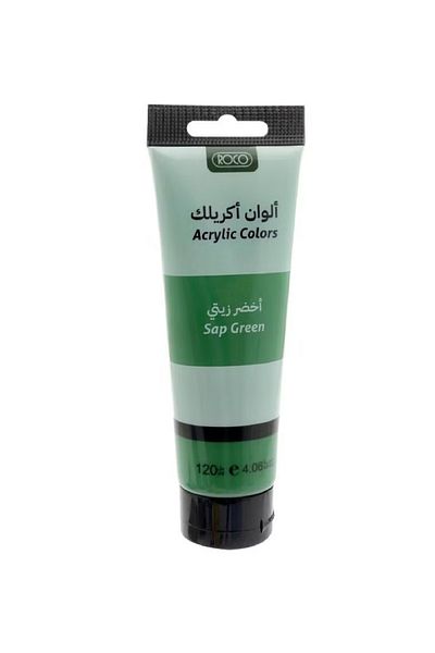 Roco Acrylic Color Paint – Sap Green, 120 ml
