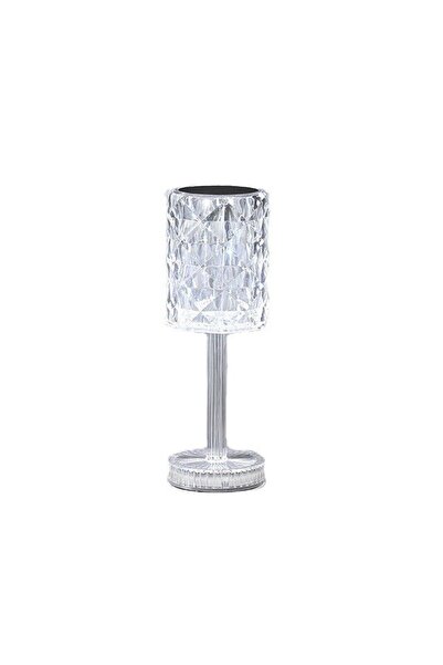 Don LED Desk Lamp RGB 16, Flippy, Touch Dimmer, 3 Intensity Levels, USB Charging, 3W, Acrylic Crystal, 1