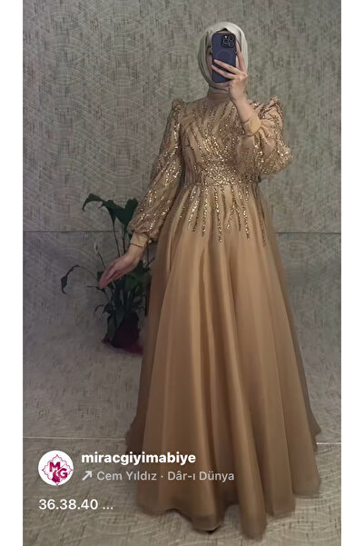 MY DREAMS COLLECTİON Adelin abiye