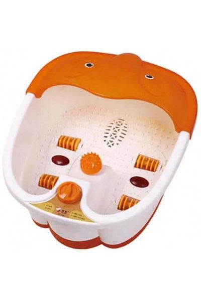 Tradeo Steam foot spa with 4 rollers—soothes tired feet, perfect for pedicures, relaxation, and foot care
