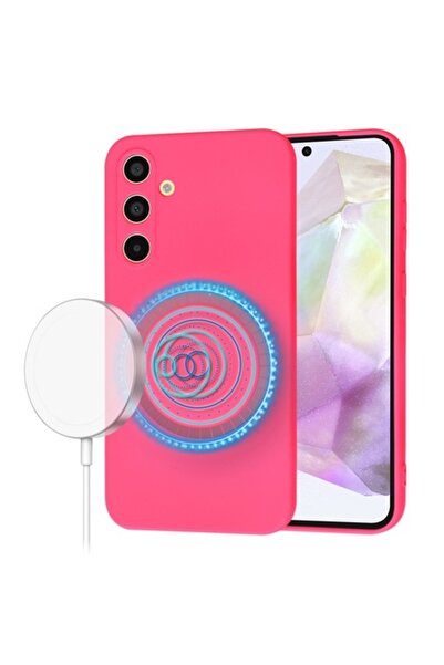 Royal Husă de protecție pentru Samsung Galaxy A35 5G, Safe, B44, pânză, roz p...