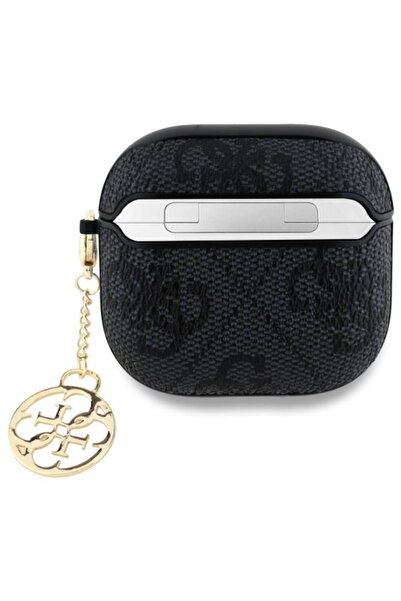 Royal Case for Apple AirPods 4, D56, -Leather, Black