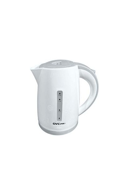 GVC PRO Plastic Kettle - 1.8 Liter - 1500W - White - GVCKT-3720H